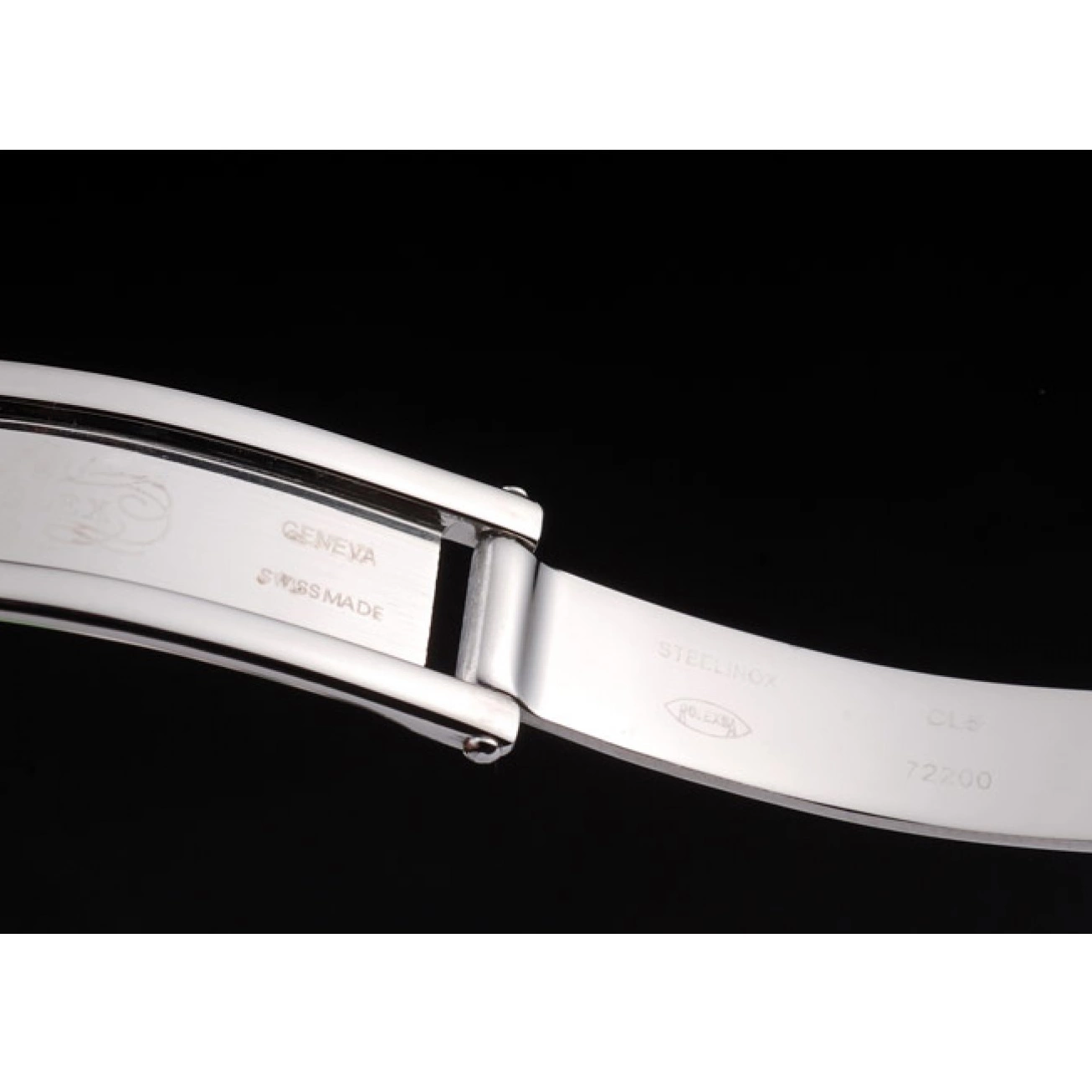 Aaa fake watches Steel 98086 Stainless Explorer Polished White Dial Rolex 0725